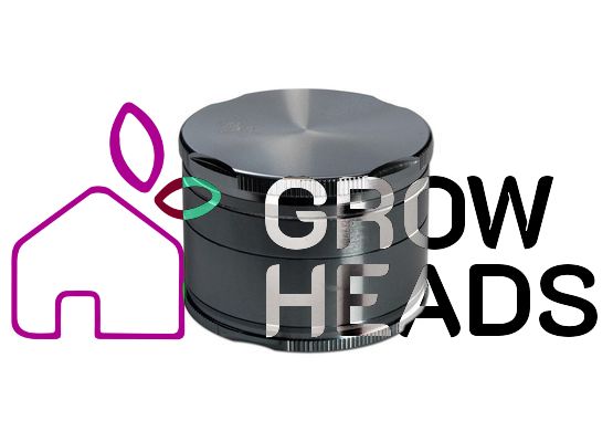 Black Leaf Grinder New Edge 4-tlg. 50mm grau