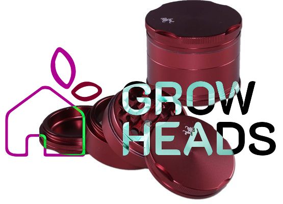 Black Leaf Grinder New Edge 4-tlg. 50mm violett