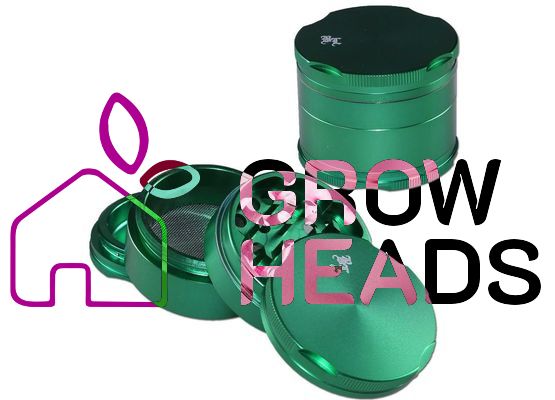 Black Leaf Grinder New Edge 4-tlg. 50mm türkis