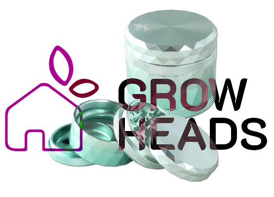 Black Leaf Alu Grinder 4-tlg. 60mm silber & grün