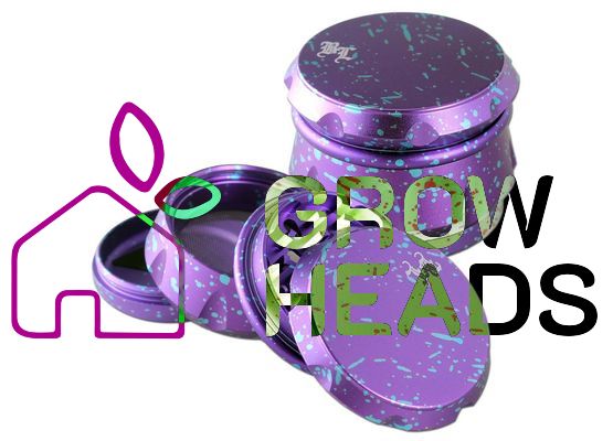 Black Leaf Alu Grinder 4-tlg. 60mm lila