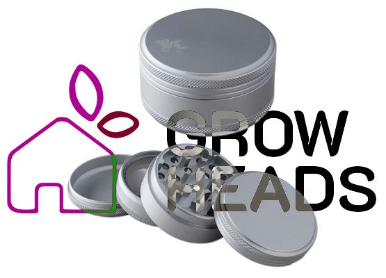 Black Leaf Alu Grinder 4-tlg. 60mm matt silber