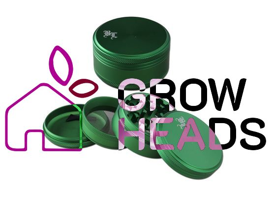 Black Leaf Alu Grinder 4-tlg. 60mm matt grün