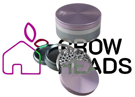 Black Leaf Aluminium Grinder 4-tlg. 100mm multicolor