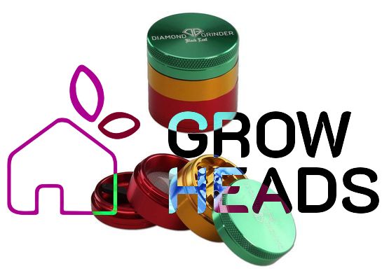 Black Leaf Diamond Grinder 4-tlg. Flugzeug-Alu 40mm rasta