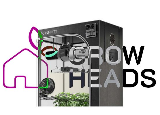 AC Infinity Advance Grow Zelt-System 60x60x180, 1 Pflanzen-Set