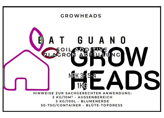 Growheads Guano 1kg -Plagron Abfüllung