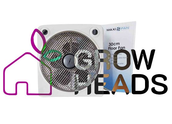 Boxventilator oszillierend 50W, Ø30cm MaxiFan