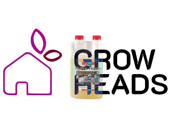 Canna Hydro Flores A+B Hartwasser, je 1,0l