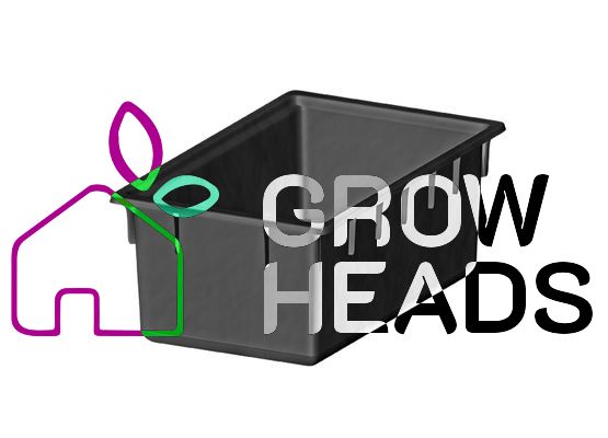 growTOOL growTANK Nutrient 150 Liter (black) (81 x 49 x 32 cm)