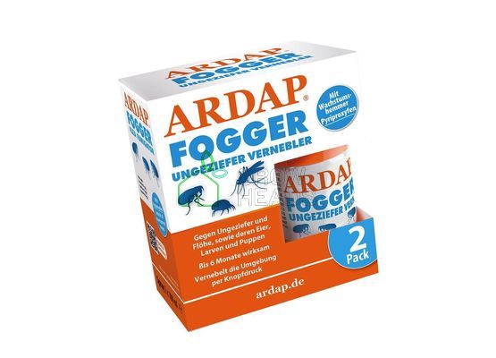 ARDAP Fogger Ungeziefer Vernebler 2 x 100 ml