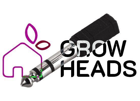 GrowControl Klinke Adapter von 3,5 auf 6,3mm