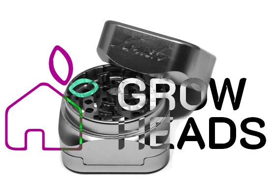 Krush Kube 3.0 Black Aluminium Grinder 3-teilig – 55mm