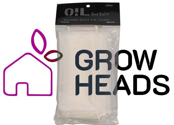 'Oil Black Leaf' 'Rosin Bag' Filterbeutel 250µ  1x10Stk 110x50mm