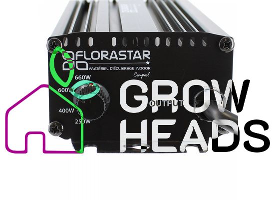 Florastar Ballast 600W dimmbar