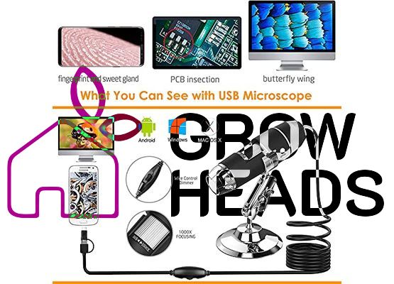 USB Mikroskop 40X - 100X für Android+Windows