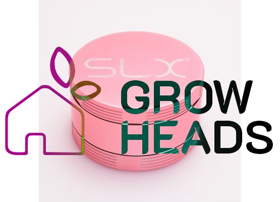 SLX Grinder Aluminium Non Sticky 88 mm, Flamingo Pink