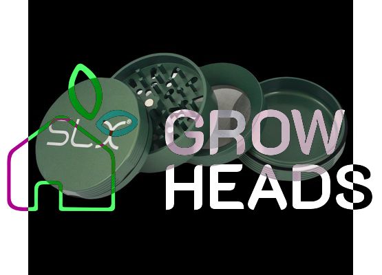 SLX Grinder Aluminium Non Sticky 88 mm, Leaf Green