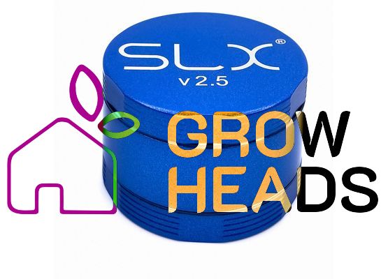 SLX Grinder Aluminium Non Sticky 62 mm, Ocean Blue