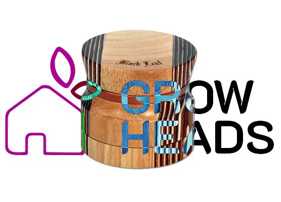 Black Leaf Alu-/Holzgrinder 4-tlg. beige