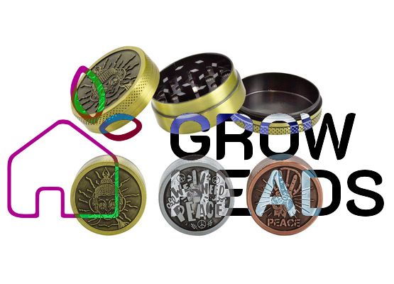 Amsterdam | Peace Grinder -3part -Ø:50mm -12pcs