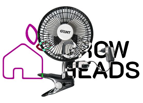 GENT Clipventialtor 5W, 15 cm