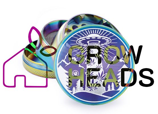 Grinder "Icy Ufo" Metal, 4-tlg.: Ø 50 mm